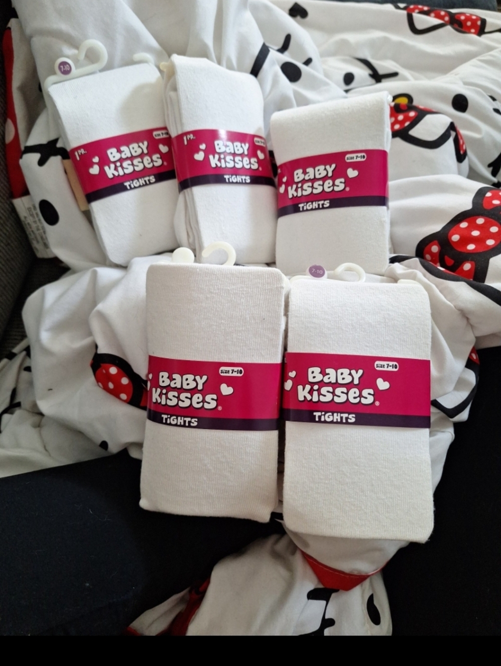 Size 7-10 White Kids Tights – Pack of Classic White Tights